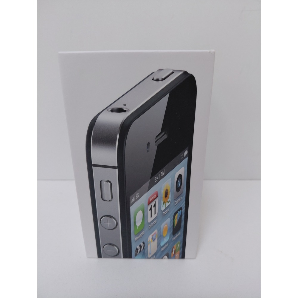 Apple iPhone 4S 16GB Black Empty Original Retail Box with Documentation BOX ONLY